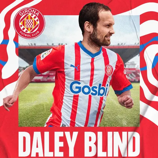 Presentació nou jugador del Girona FC Daley Blind