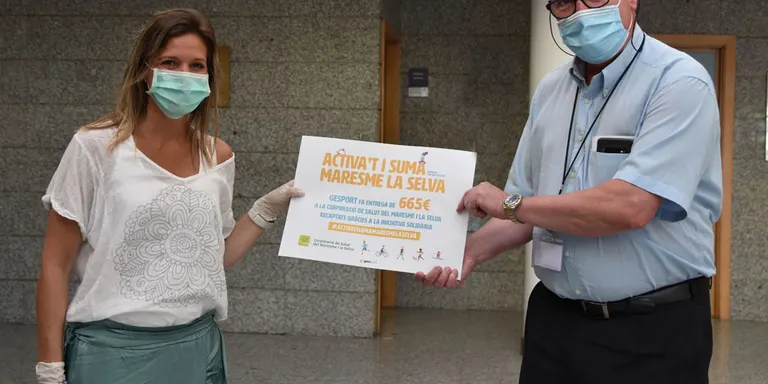 Gesport recapta 665 per la Corporació de Salut Maresme La Selva per fer front a la Covid19
