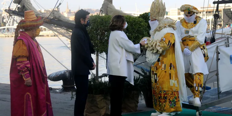 Els Reis d'Orient arriben a Barcelona: "El futur serà, no ho dubteu, molt millor que el passat"