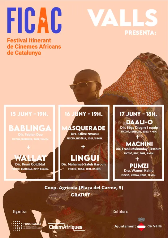 Valls torna a acollir el Festival de Cinemes Africans de Catalunya