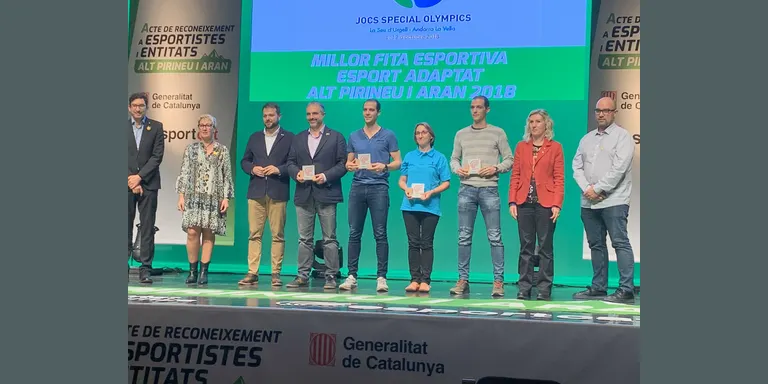 Acte de reconeixement a l'esport de l'Alt Pirineu i Aran pels èxits del 2018