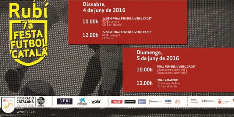 El camp de la Unió Esportiva Rubí acull el Campionat de Catalunya Femení Juvenil Cadet i Amateur