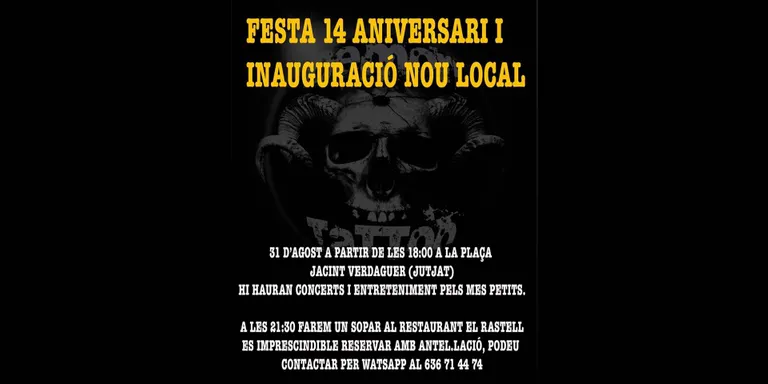 Demon Tattoo celebra l'aniversari amb la inauguració d'un nou local