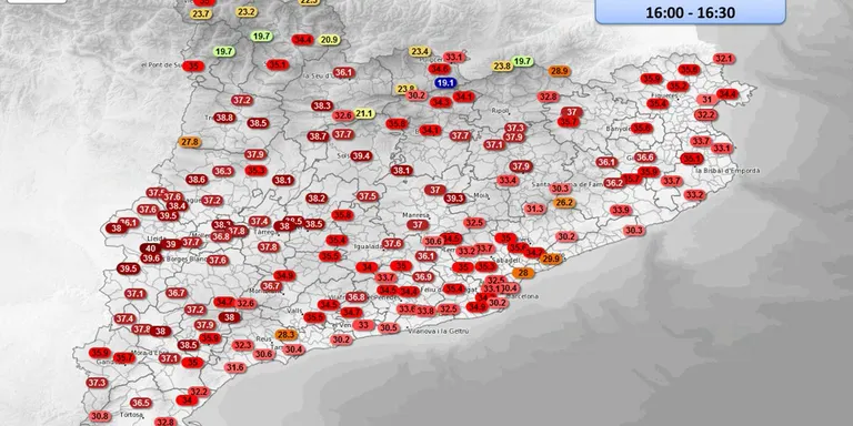 Activat el pla Procicat per un nou episodi de calor