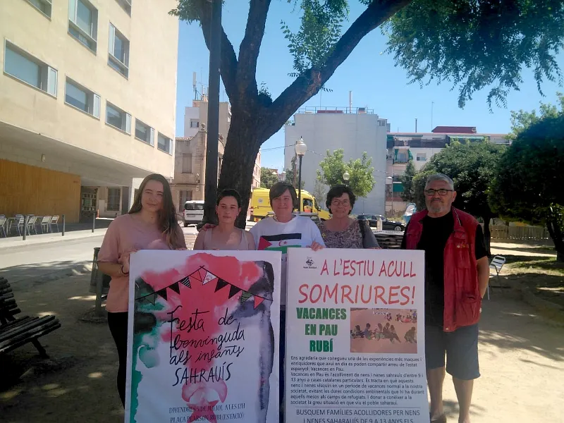 Cinc famílies rubinenques participen al programa Vacances en Pau