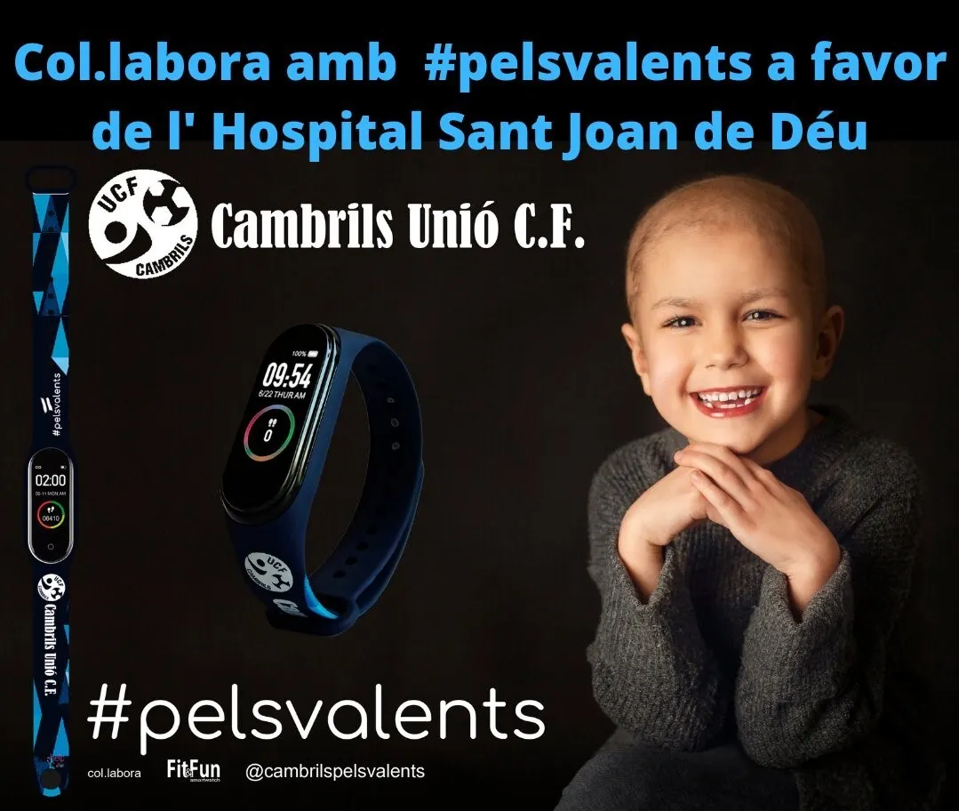 El Cambrils Unió ven un relllotge solidari a favor de l’Hospital Sant Joan de Déu