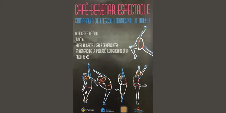 L'Escola Municipal de Dansa organitza un cafè-benerar espectacle a favor dels refugiats sirians
