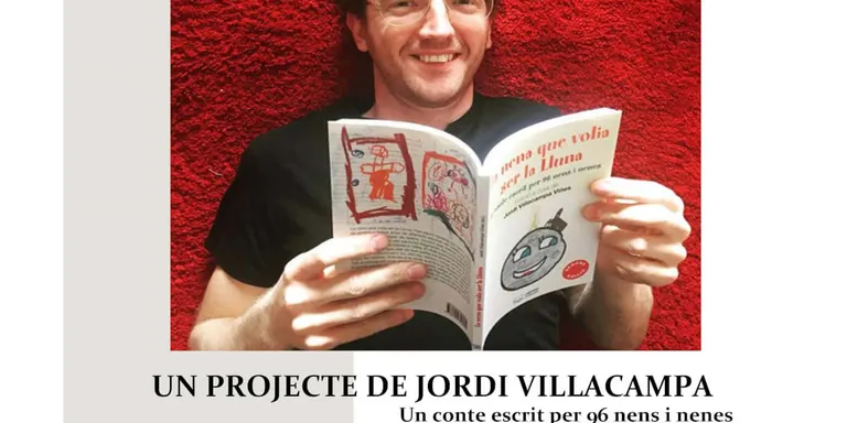 Jordi Villacampa presenta el conte 'La nena que volia ser la Lluna' a la Biblioteca