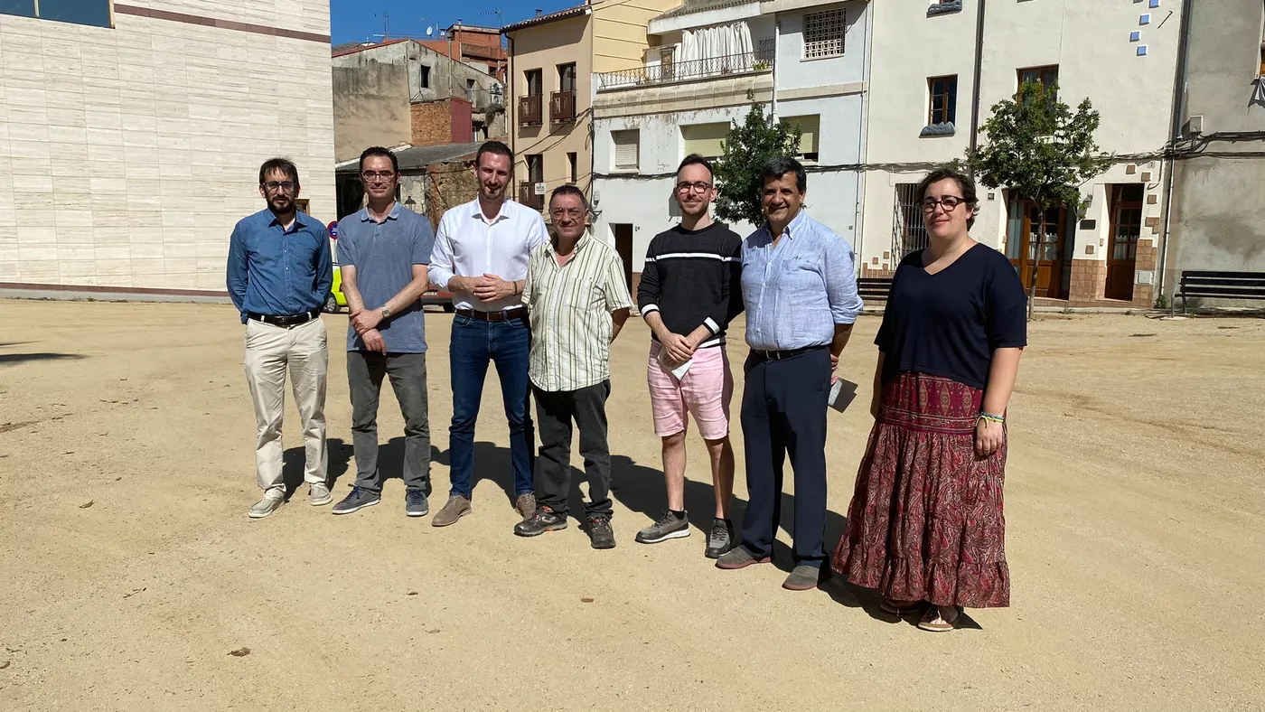 Llum verda al futur edifici d'habitatge cooperatiu que es construïrà al darrere de l'Ajuntament