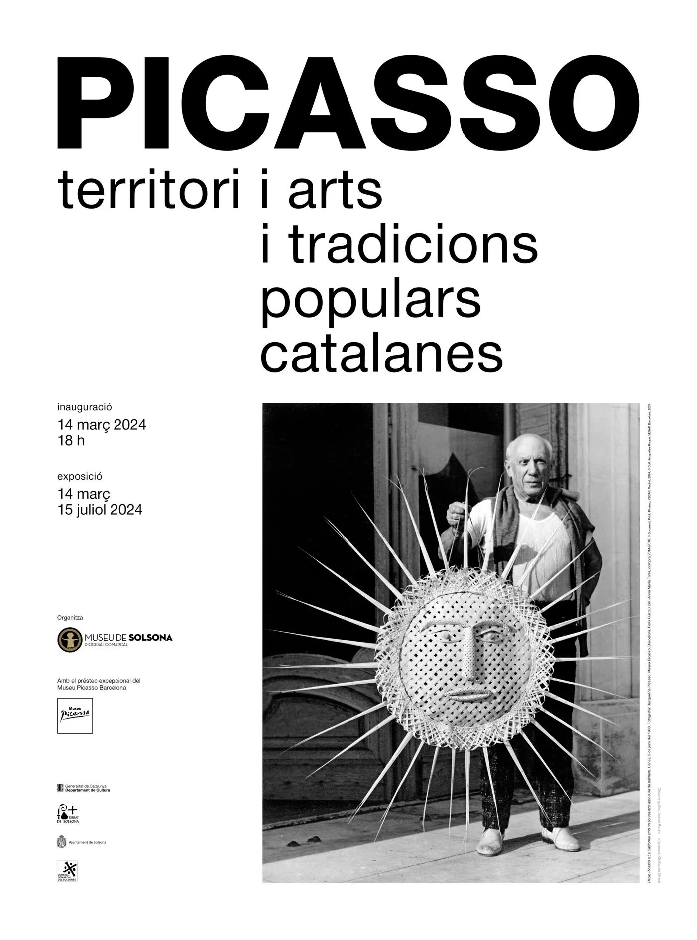 El Museu de Solsona presentarà una mostra sobre la mirada transversal de Picasso a l'art i a les tradicions populars del territori català