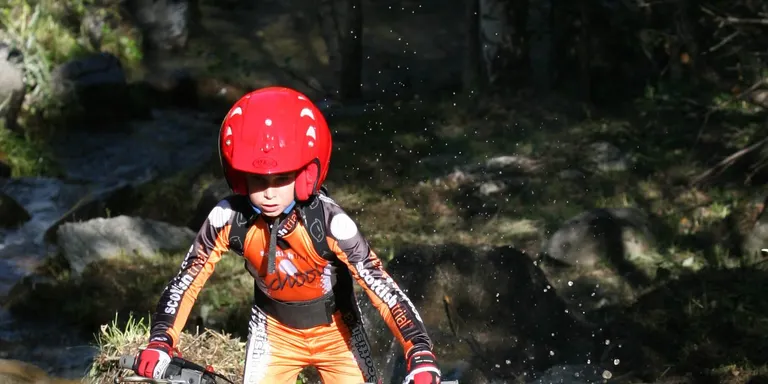 Oriol Pi Ramírez, campió de Catalunya infantil de trial
