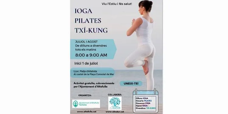 Comencen les activitats gratuïtes d'estiu a la platja d'Altafulla
