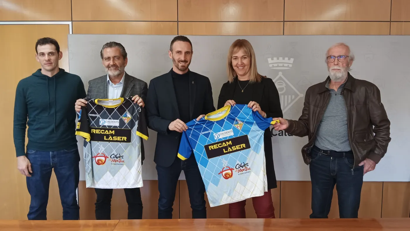 L’Ajuntament subvencionarà el CH Caldes amb 188.000 euros per als propers quatre anys, l’ajut més quantiós que ha concedit fins ara en l’àmbit esportiu