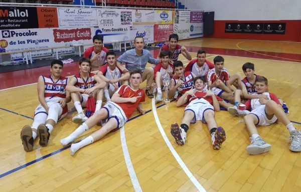 El Cadet Masculí del CB Valls es proclama campió de lliga