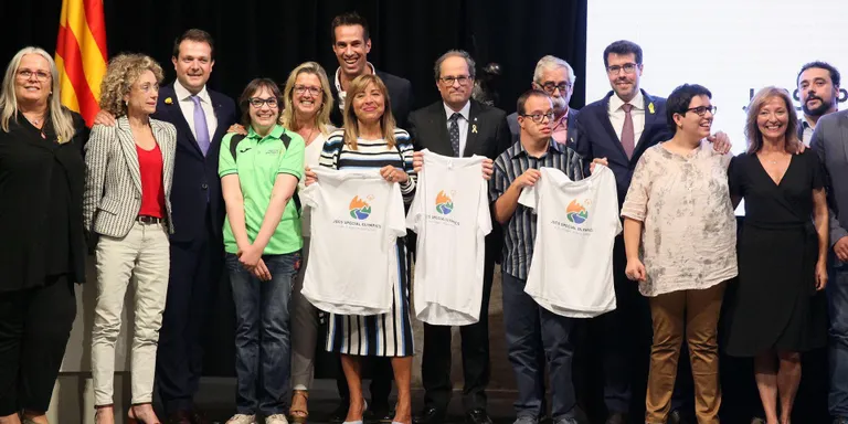 Presentats els Jocs Special Olympics 2018 al Palau de la Generalitat