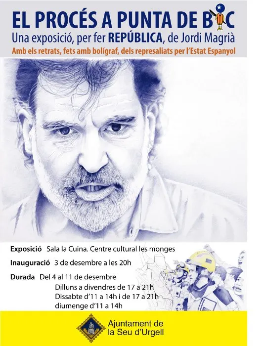 L'exposició 'El procés a punta de Bic' fa parada a la Seu