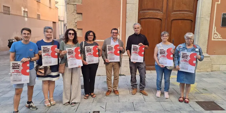 Valls per la República commemorarà el vuitè aniversari de l’1 d’Octubre
