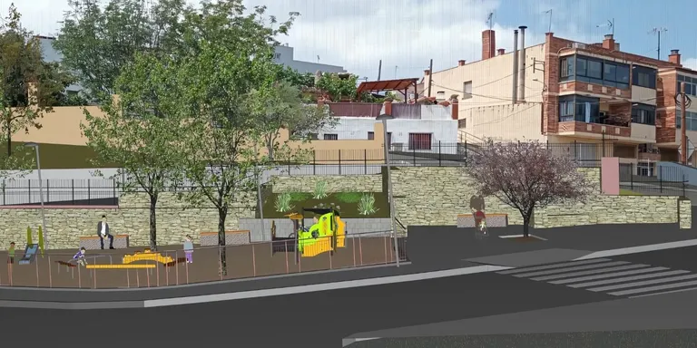 Valls projecta una zona arbrada i un parc infantil a l’antiga ermita de Santa Magdalena