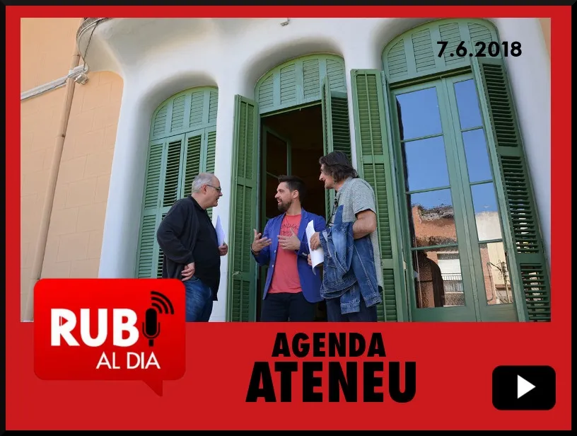 Agenda Ateneu Municipal 7 juny 2018