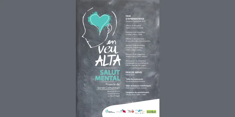 'En veu alta. Parlem de salut mental', nou projecte de servei comunitari a la Seu d'Urgell