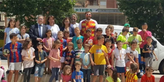 Uns 250 nens i nenes han participat a les OLIMPIAMPES d’enguany
