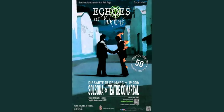 El Teatre Comarcal acollirà un concert de tribut a Pink Floyd