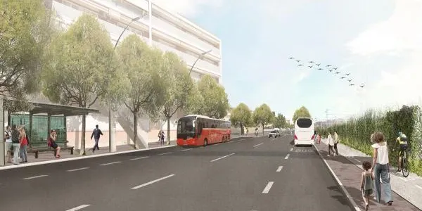 Les parades de bus a Torredembarra es traslladen a causa de les obres de la N-340