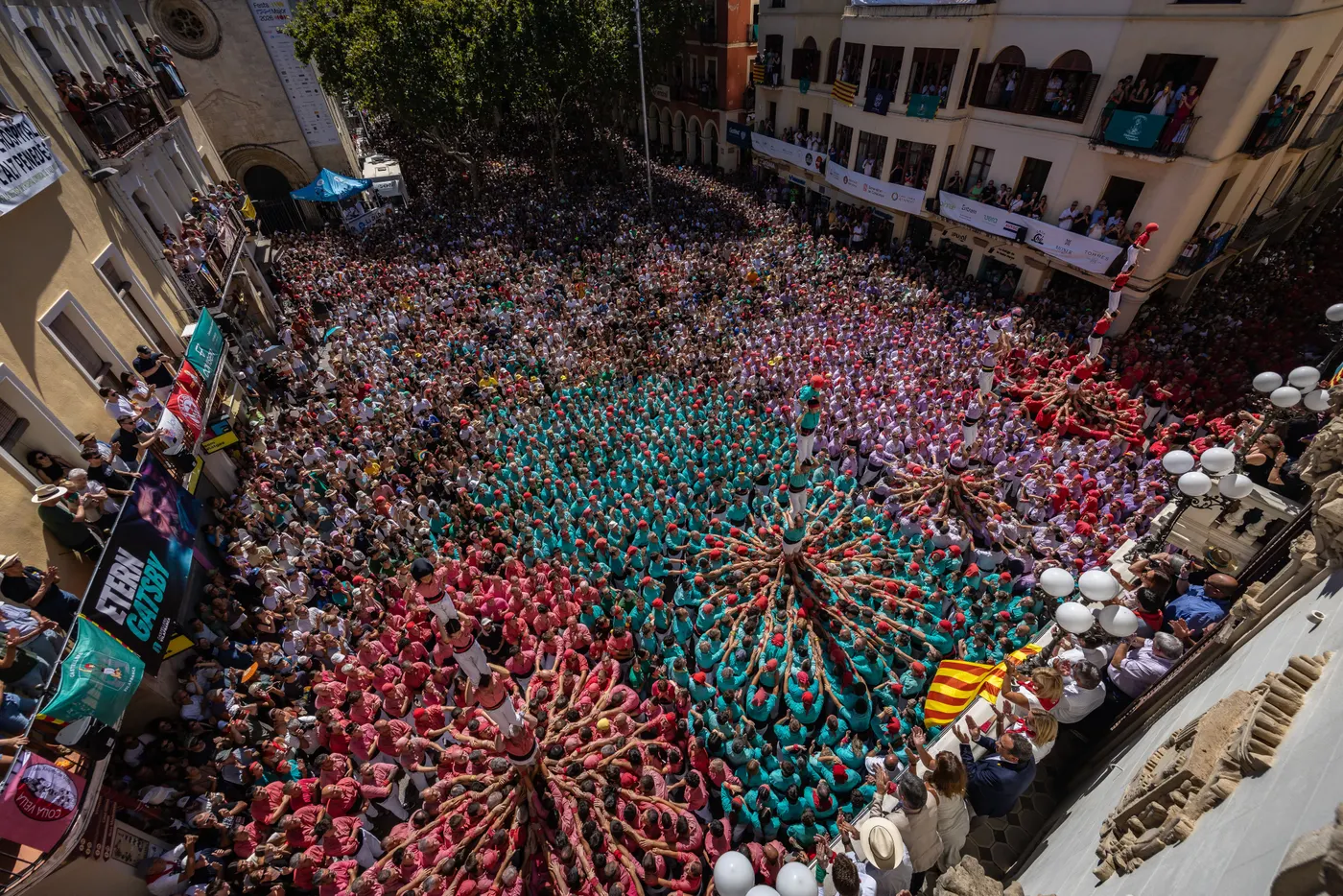 Els Xiquets de Valls brillen en el Sant Fèlix més extraordinari