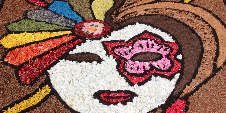 Arbúcies celebra diumenge la mostra de Catifes de Flors Naturals