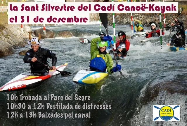 El Cadí CK fa la seva Sant Silvestre amb piragües