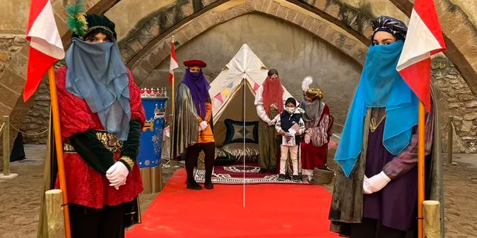 L’Emissari Reial recull les cartes dels nens i les nenes