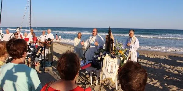 Altafulla honora la patrona de la gent de mar
