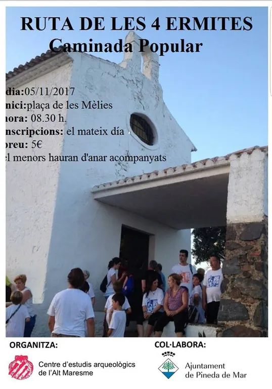 Arriba la Ruta de les Quatre Ermites