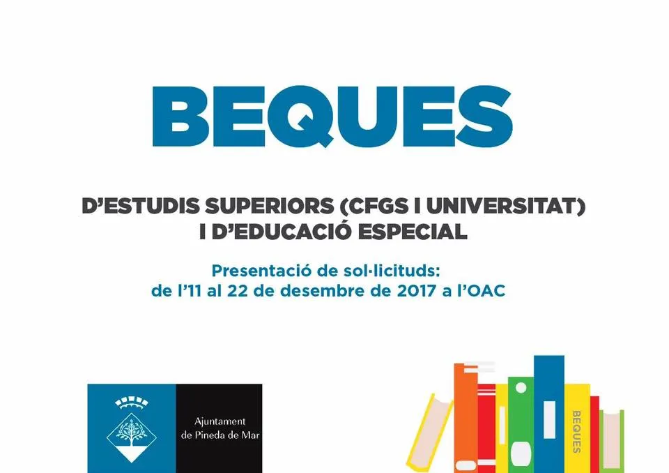 Obert el període per demanar una beca per a estudis superiors