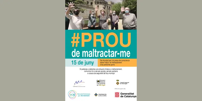 L'Alt Urgell s'adhereix al Dia Mundial per a la presa de consciència sobre l'abús i el maltractament a les persones grans