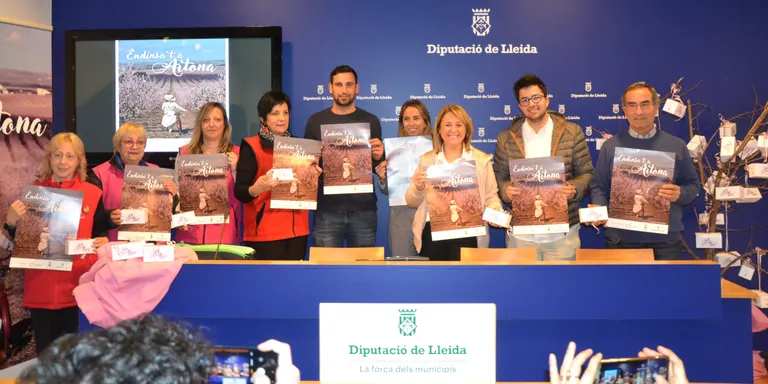 Presenten la campanya de la temporada de floració ‘Endinsa’t a Aitona’