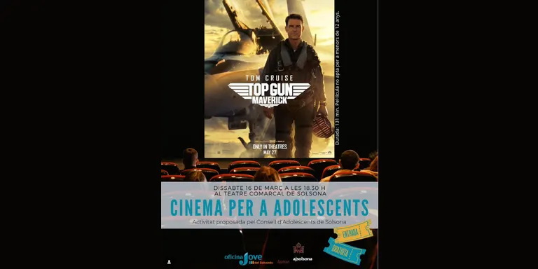 L'Oficina Jove del Solsonès programa una nova sessió de cinema per a adolescents