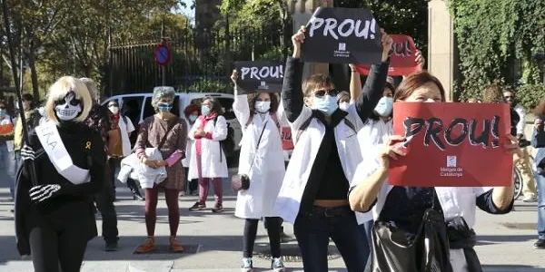 Metges de Catalunya ajorna la vaga convocada als centres d'atenció primària per l'empitjorament de la pandèmia