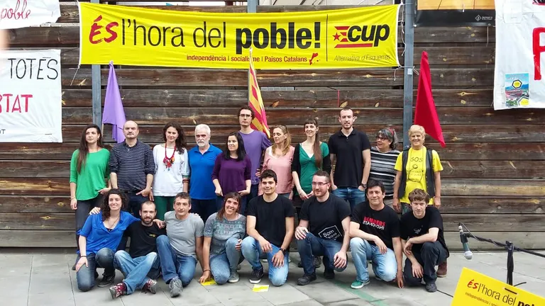 La CUP presenta la candidatura a la Seu sota el lema 'Fem un pas més, per un poble actiu'