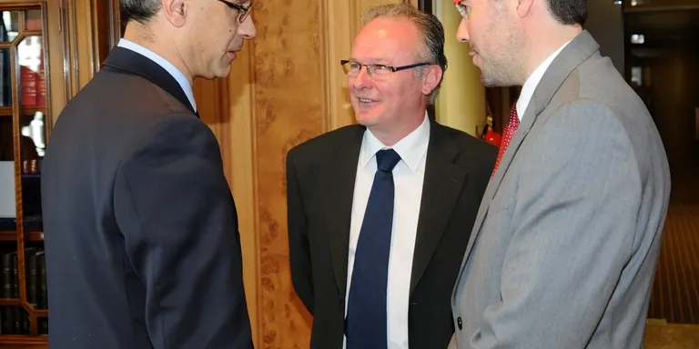 Primera reunió entre el nou cap de Govern d'Andorra i l'alcalde de la Seu