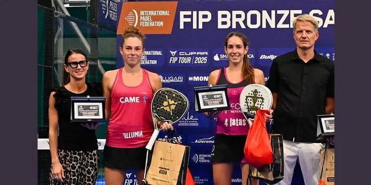 La palista Anna Ortiz es proclama guanyadora del FIP Bronze del Circuit CUPRA a Sassuolo