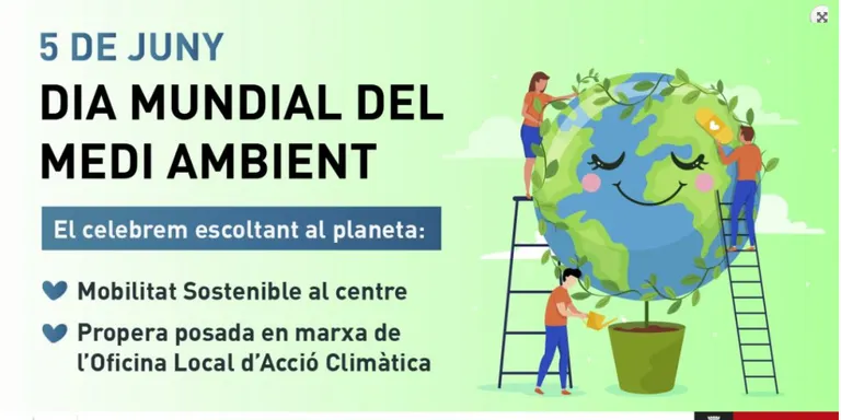 L'Ajuntament commemora el Dia Mundial del Medi Ambient