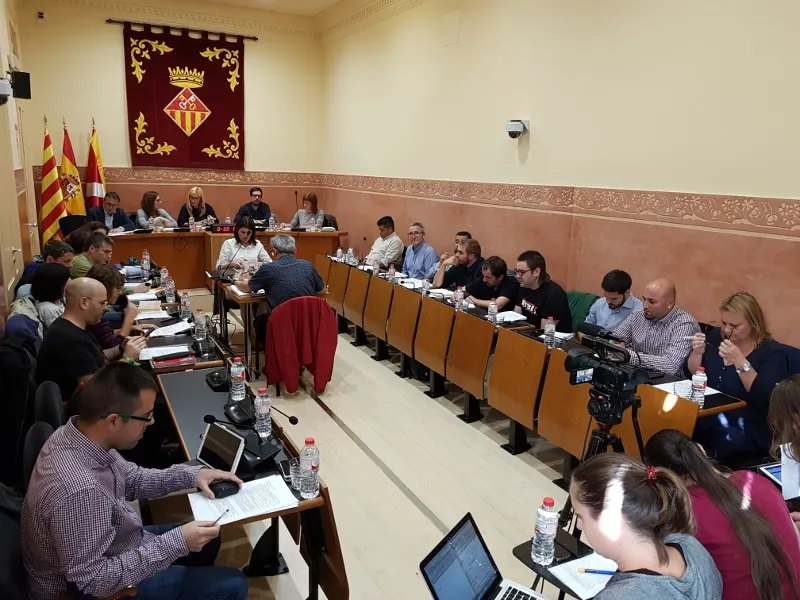 El consens protagonitza el Ple Municipal del mes d’octubre
