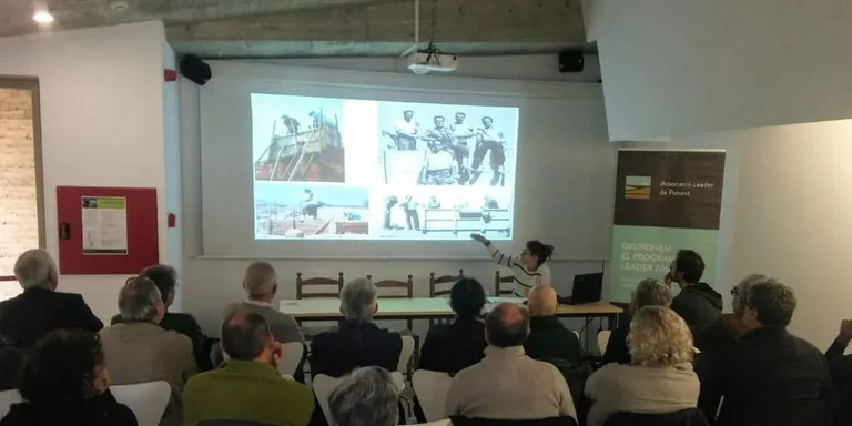 La tàpia i com posar en valor aquest element arquitectònic, a la jornada de Leader Ponent