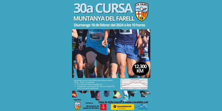 La Cursa del Farell celebra la seva 30a edició