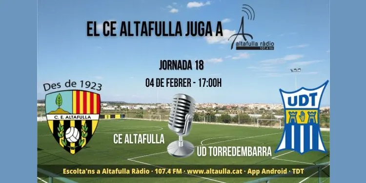 Segon cara a cara entre l’Altafulla i la Torre en l’inici de la segona volta