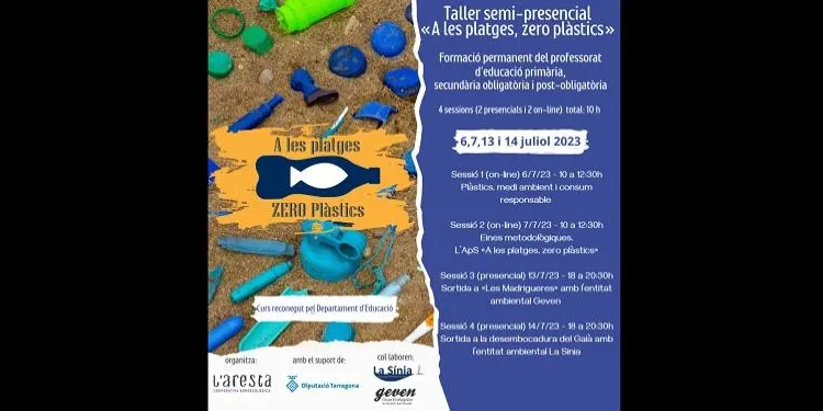 Altafulla acull aquest dijous una jornada de conscienciació sobre la presència de plàstics a les platges