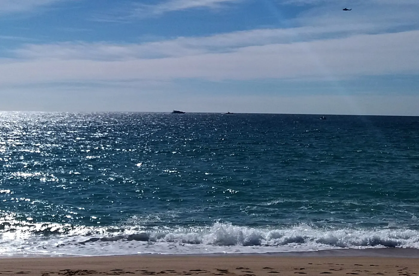 Troben el cos de l'home desaparegut dissabte al mar