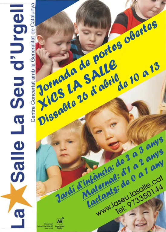 Portes obertes a la llar d'infants Xics La Salle