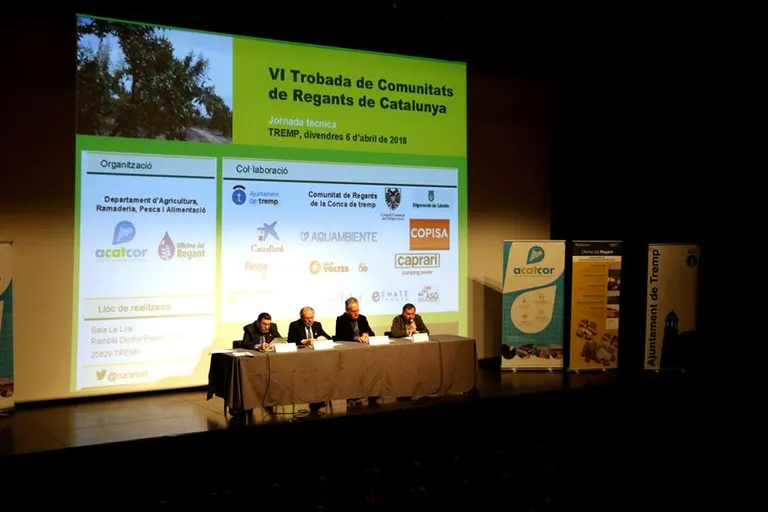Les comunitats de regants preveuen que tindran reserves d'aigua per als propers dos anys